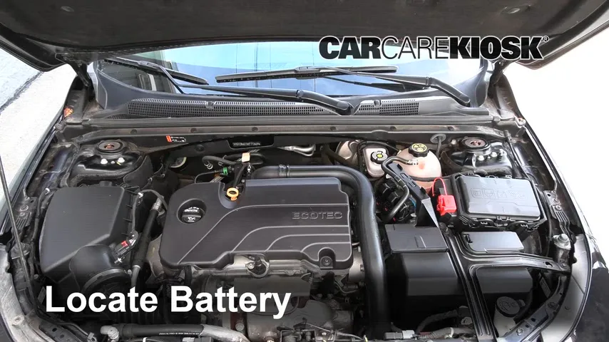 2019 Chevrolet Malibu LS 1.5L 4 Cyl. Turbo Batterie Changement